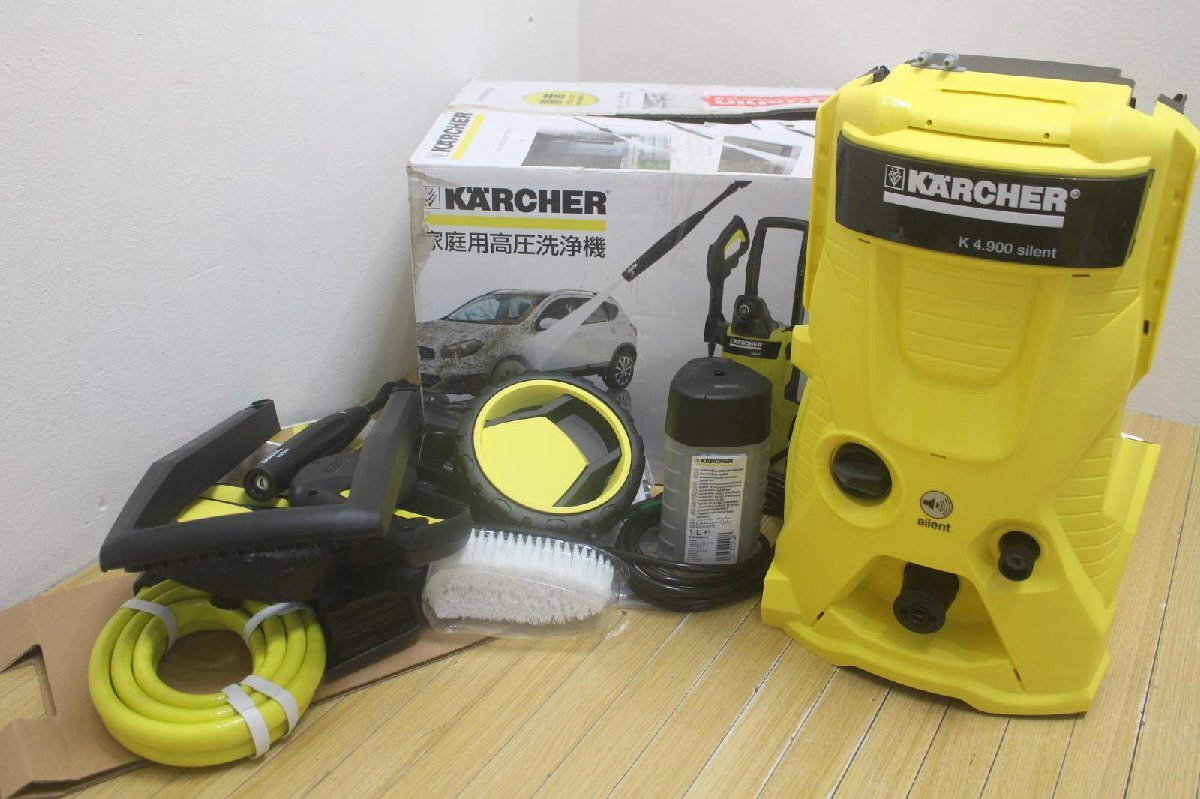 Yahoo!オークション -「ケルヒャー 高圧洗浄機 k4.900」の落札相場
