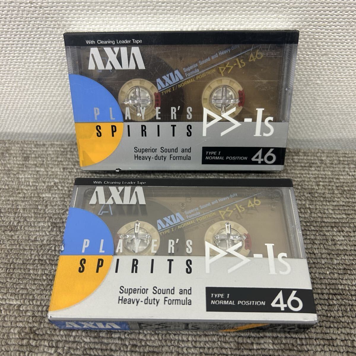 AXIAカセットテープup46・3本セット新品・未開封 AXIAカセットテープ