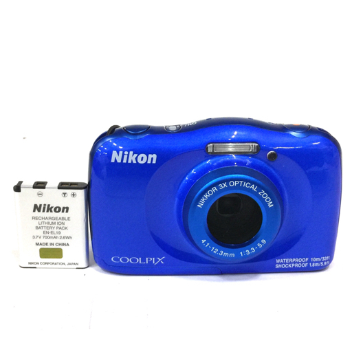 Yahoo!オークション -「ニコン コンパクトデジタルカメラ coolpix w100