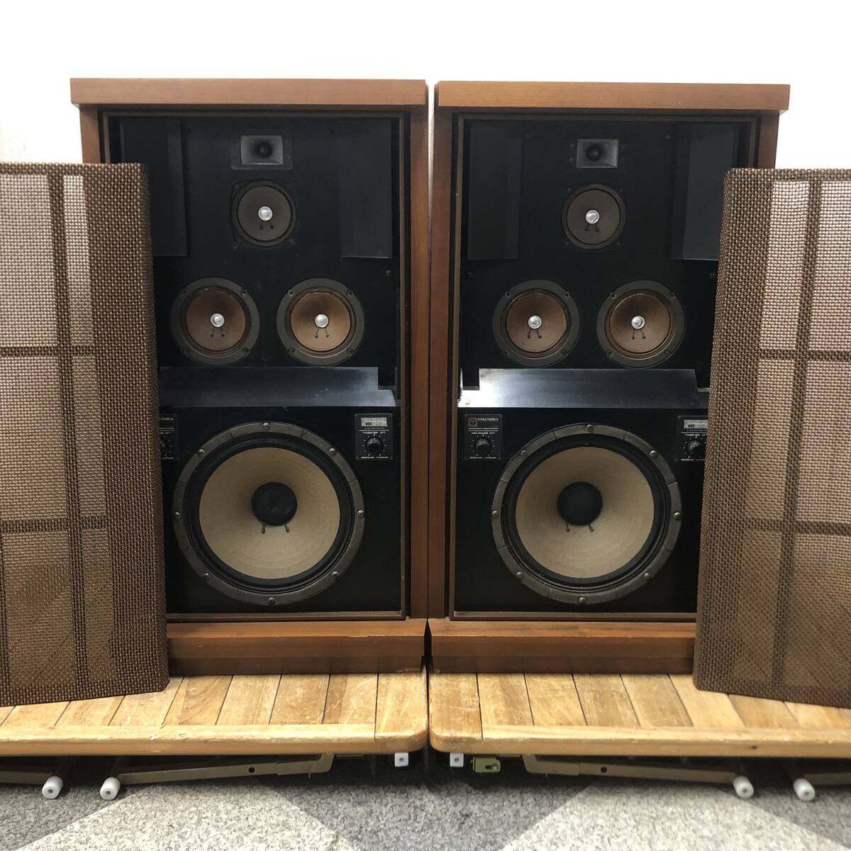 Yahoo!オークション -「columbia コロンビア」(スピーカー