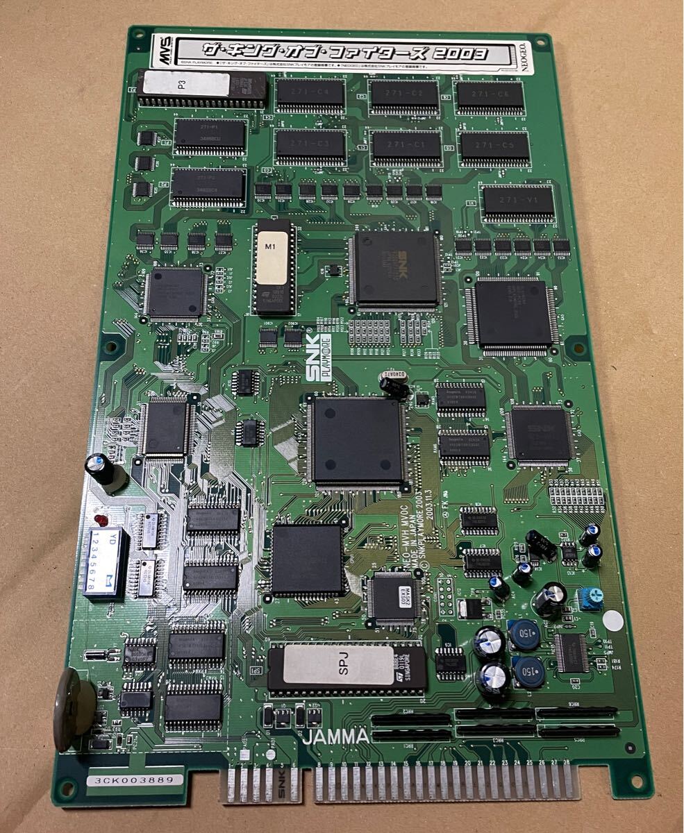 Yahoo!オークション -「kof 2003」(ゲーム基板) (アーケードゲーム)の