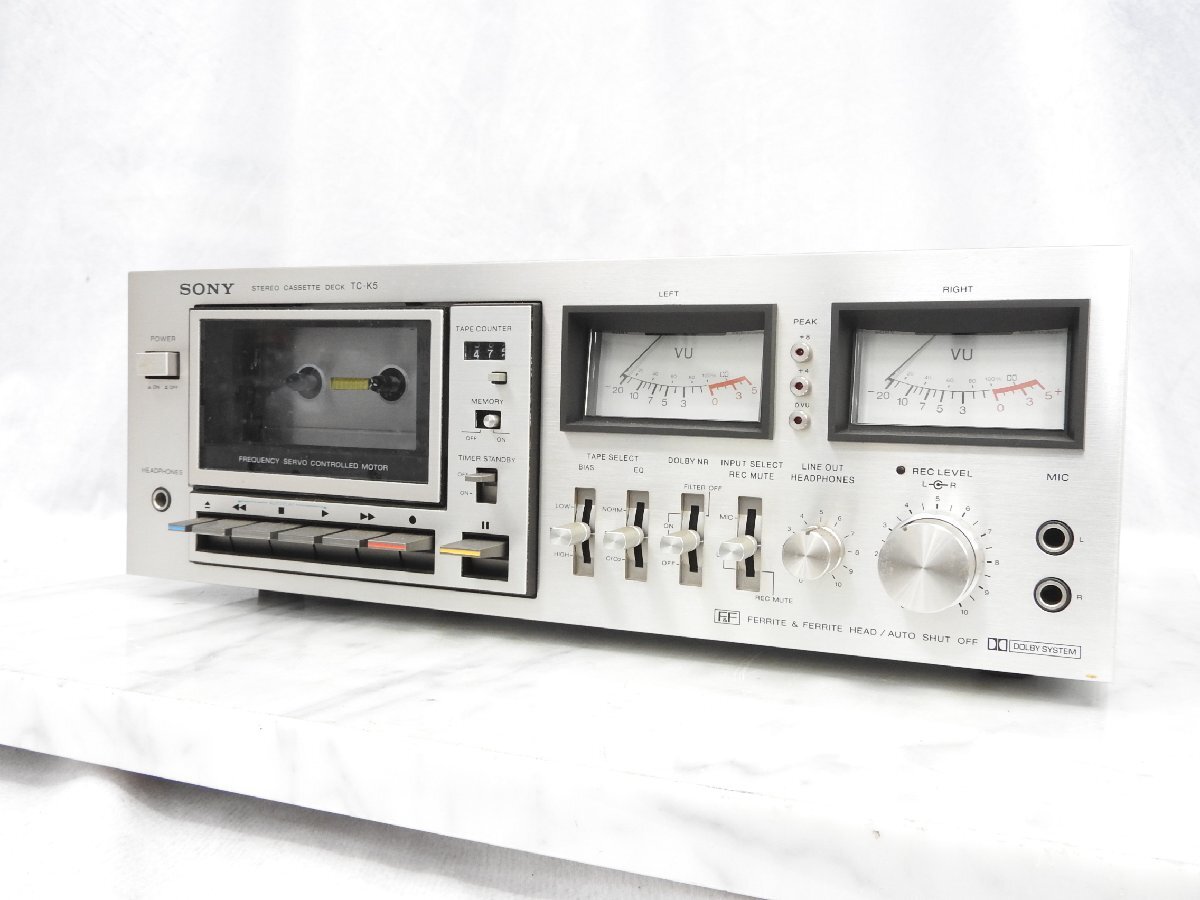 Yahoo!オークション -「sony tc-k5」の落札相場・落札価格