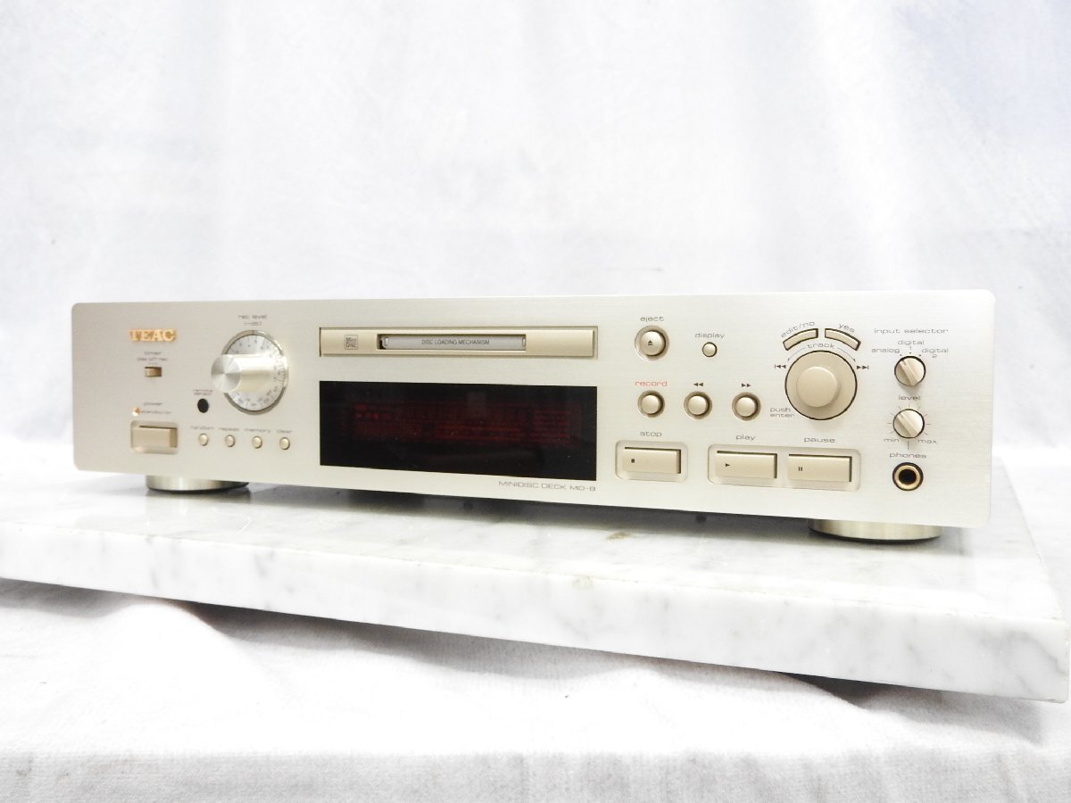 Yahoo!オークション -「teac md-8」(MDデッキ) (オーディオ機器)の落札