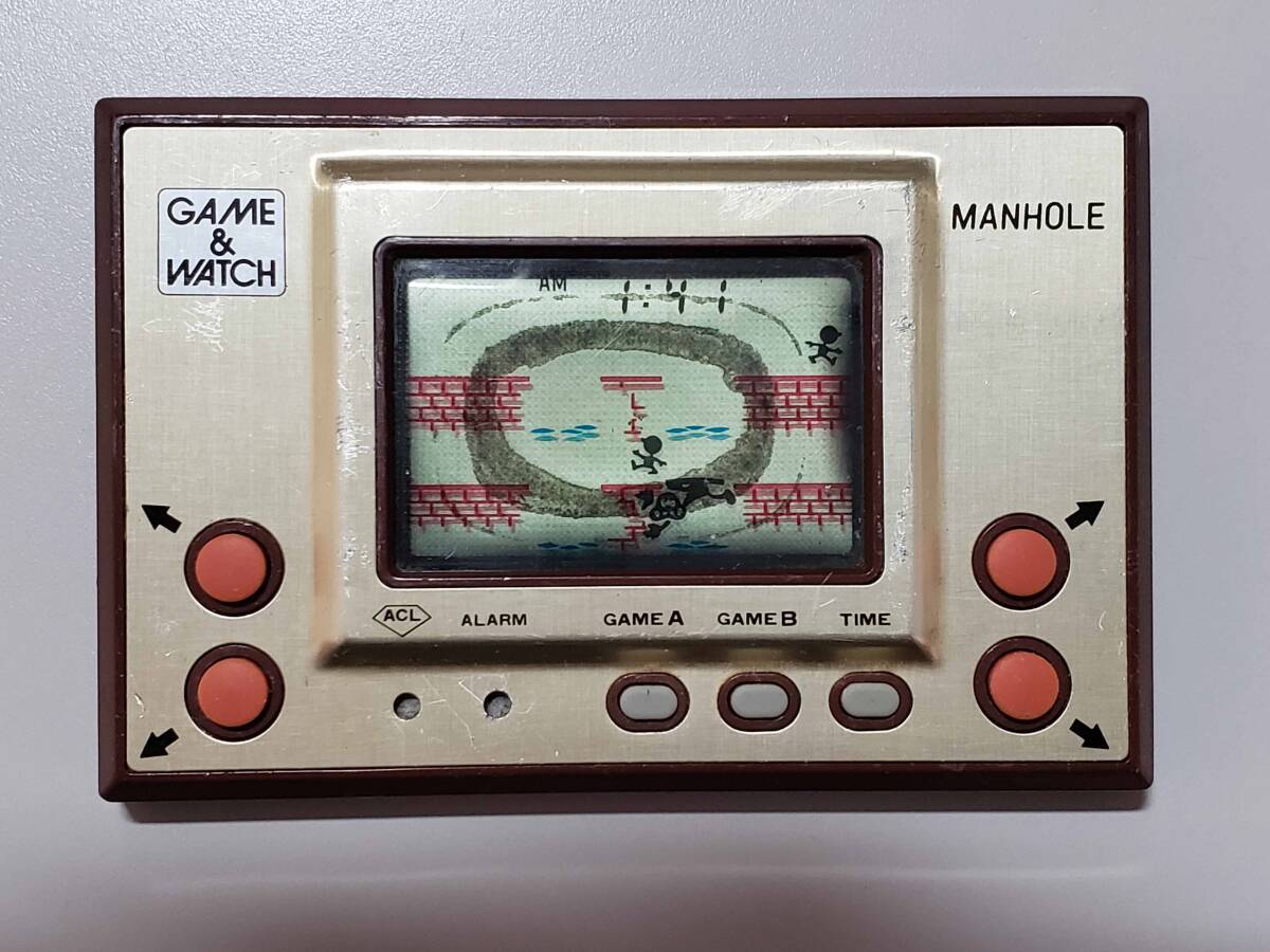 Yahoo!オークション -「ゲームウォッチ マンホール」の落札相場・落札価格