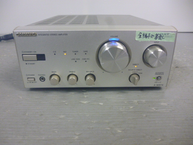 Yahoo!オークション -「onkyo a-905tx」の落札相場・落札価格