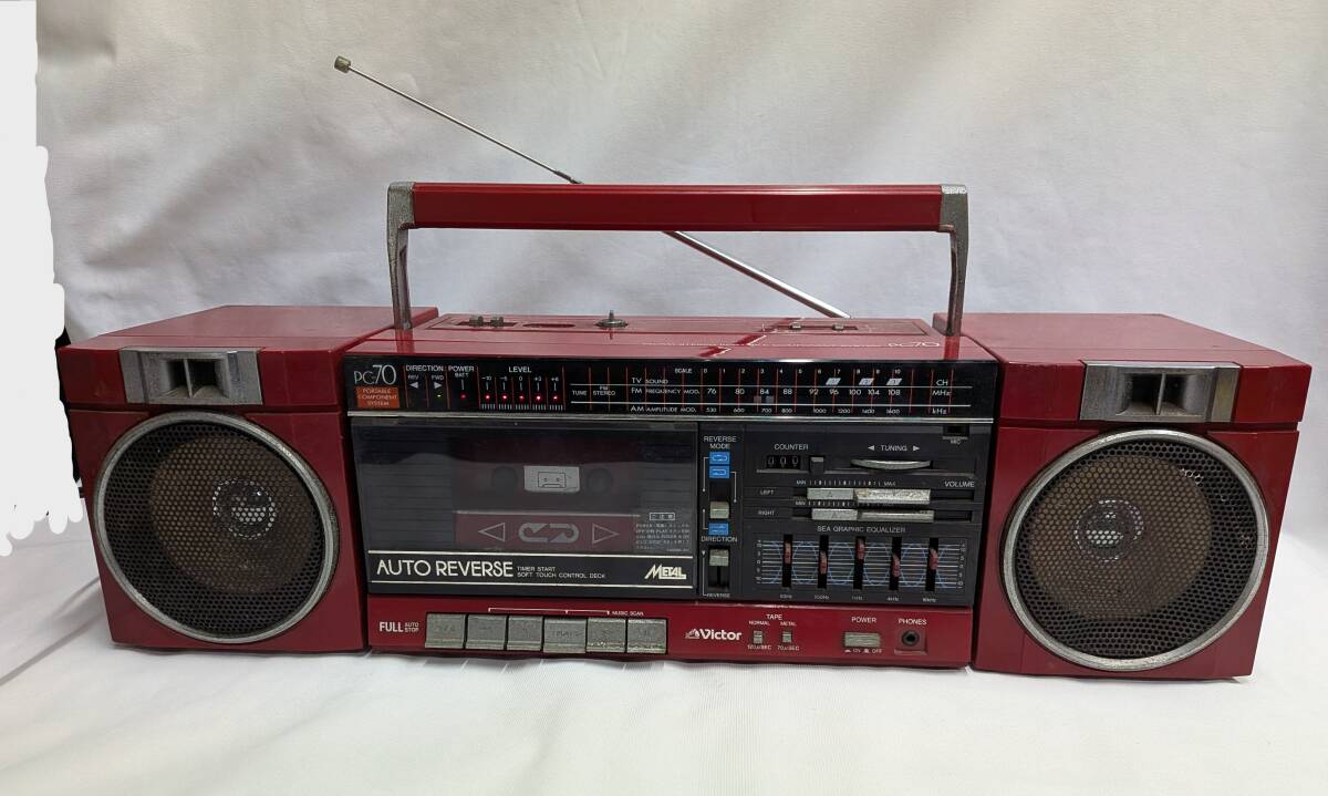 Yahoo!オークション -「pc-70」(ラジカセ) (カセットデッキ)の落札相場