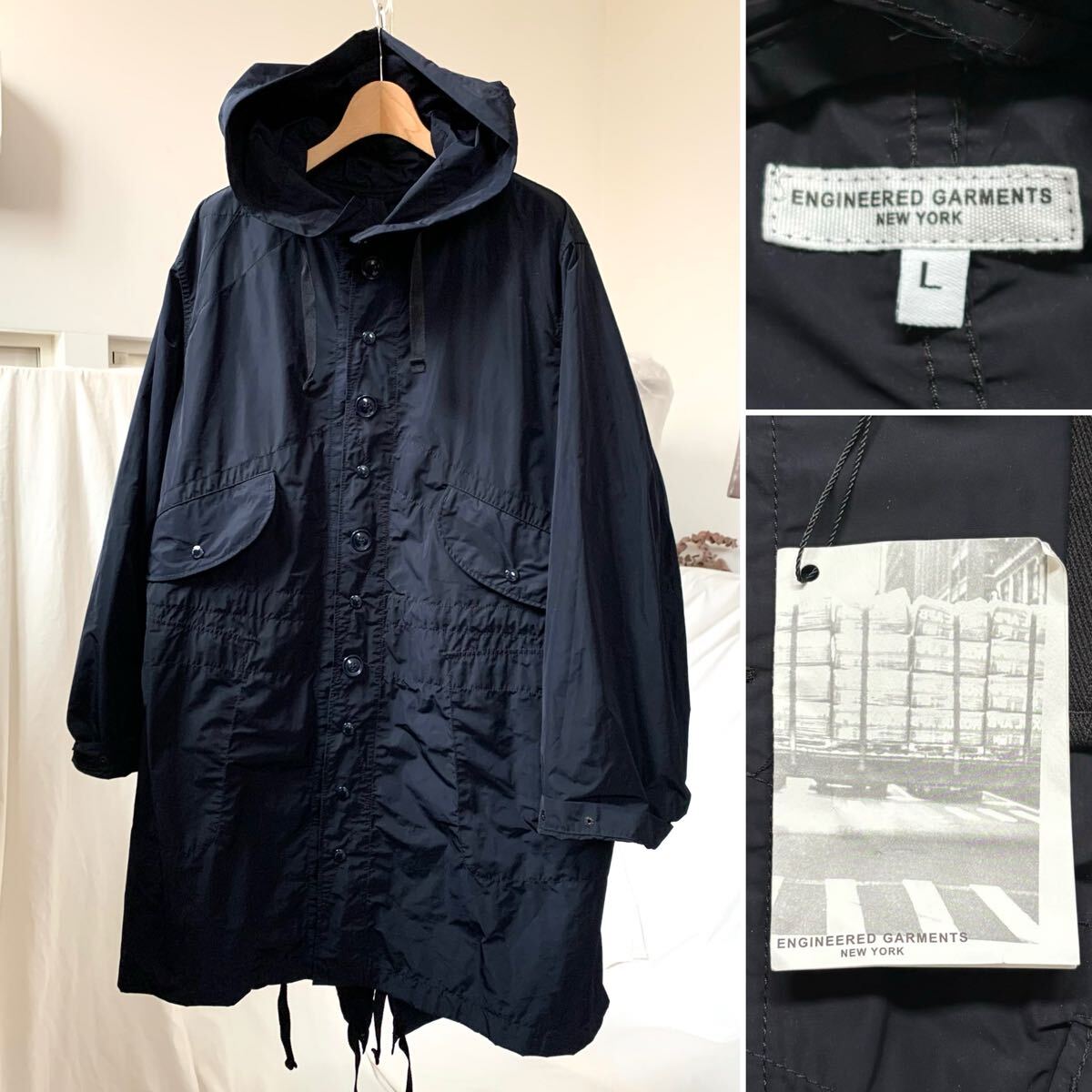 Yahoo!オークション -「engineered garments highland parka
