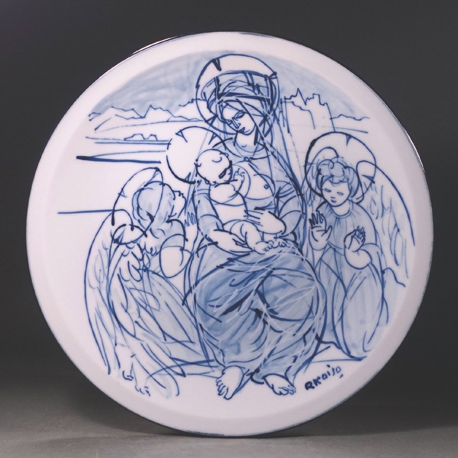 Yahoo!オークション -「小磯良平 皿」の落札相場・落札価格