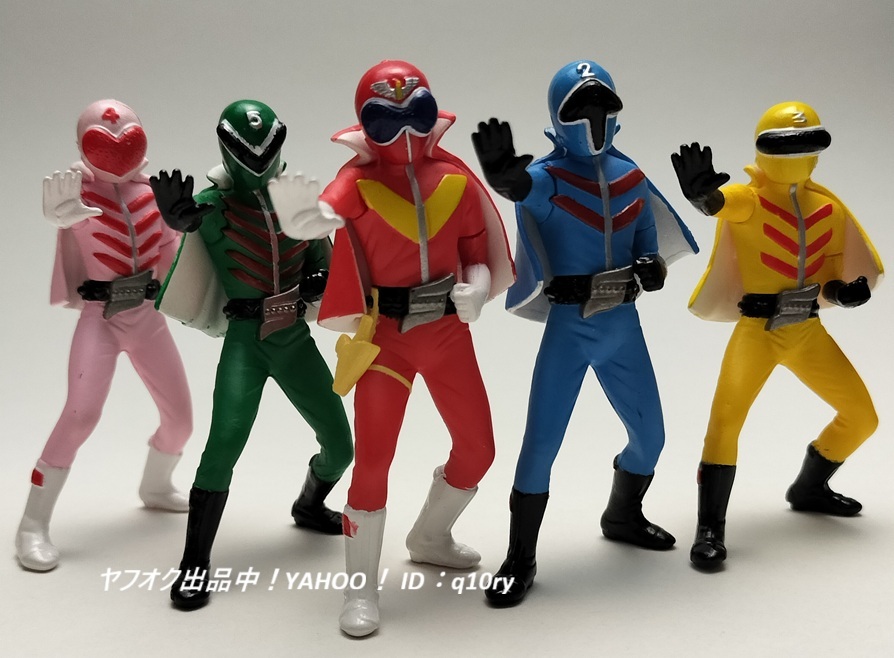 オオツカ企画 秘密戦隊ゴレンジャー5体セット オオツカ企画