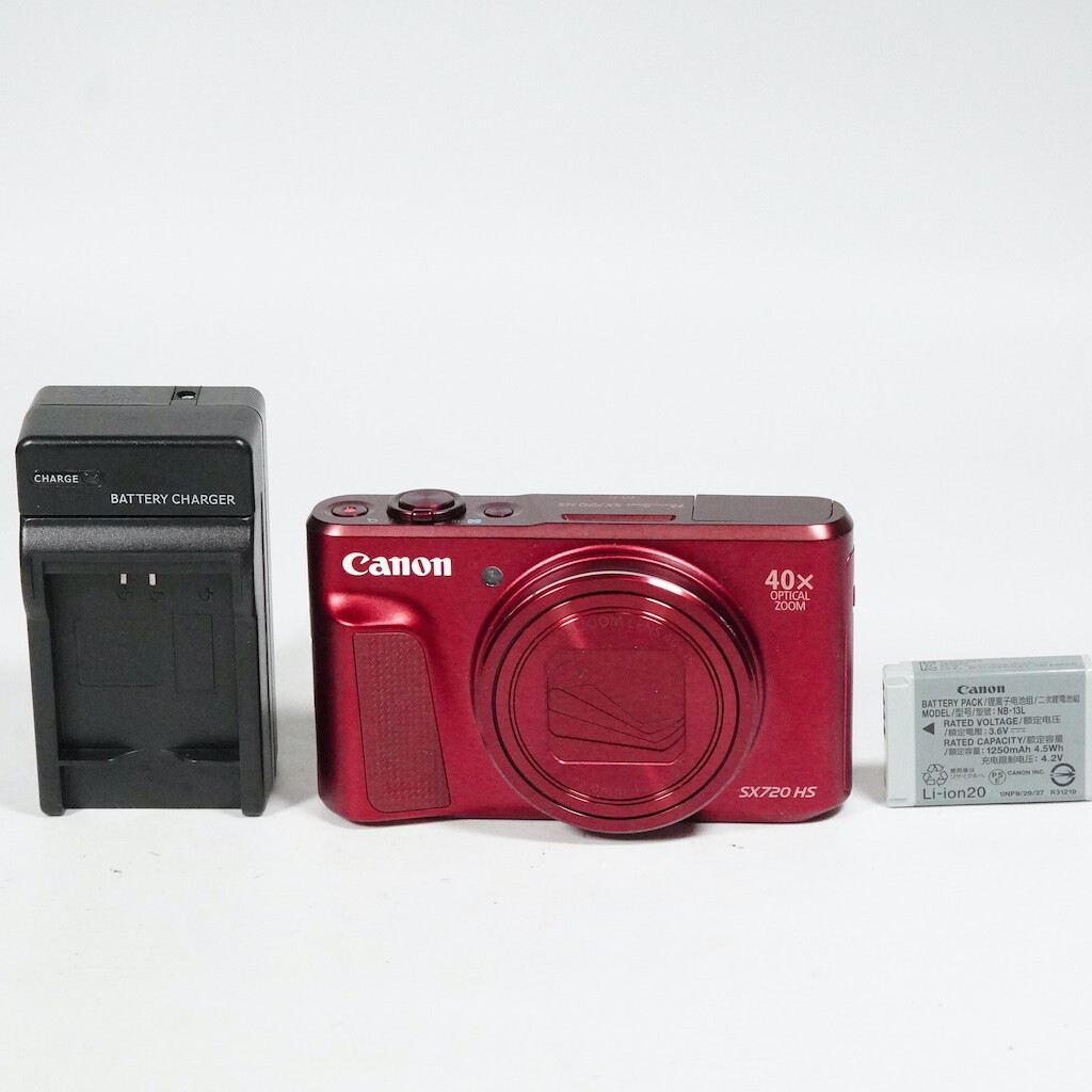 CANON PowerShot SX720 HS [レッド] オークション比較 - 価格.com