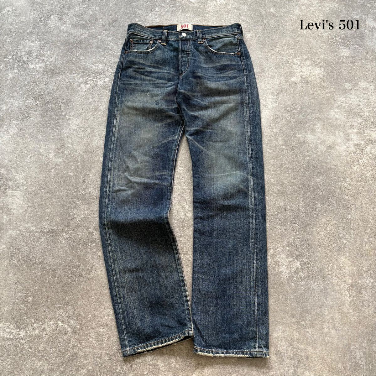 希少 SAPEur Levi's ペイント加工デニム W36×L32 サプール リーバイス