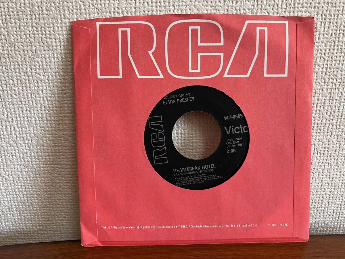 Yahoo!オークション -「ハートブレイクホテル」(Elvis Presley) (E)の