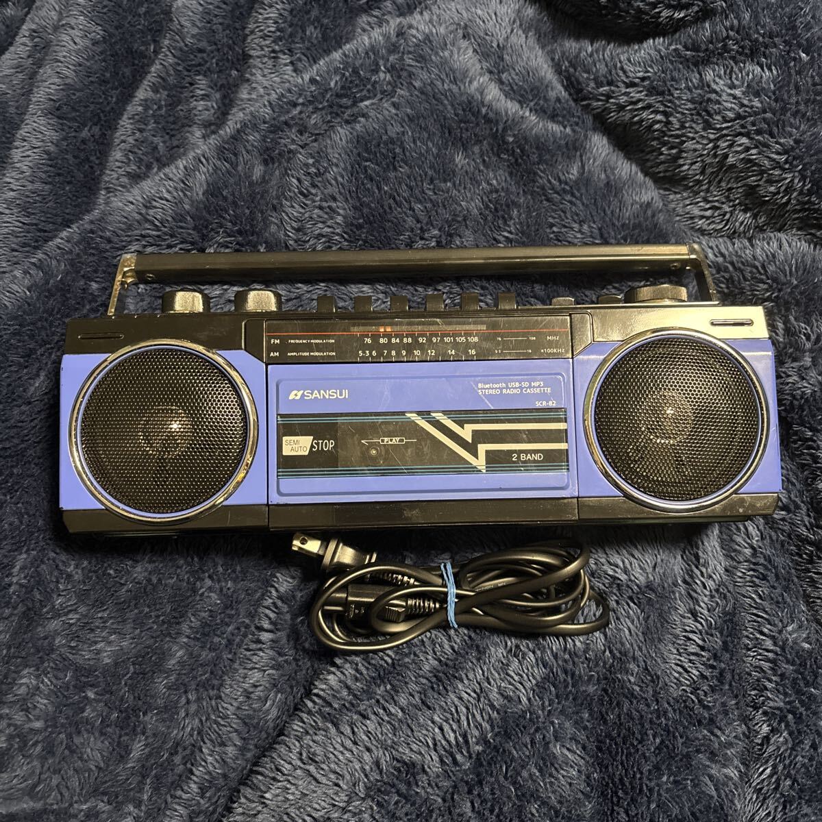 Yahoo!オークション -「サンスイ sansui」(ラジカセ) (カセットデッキ