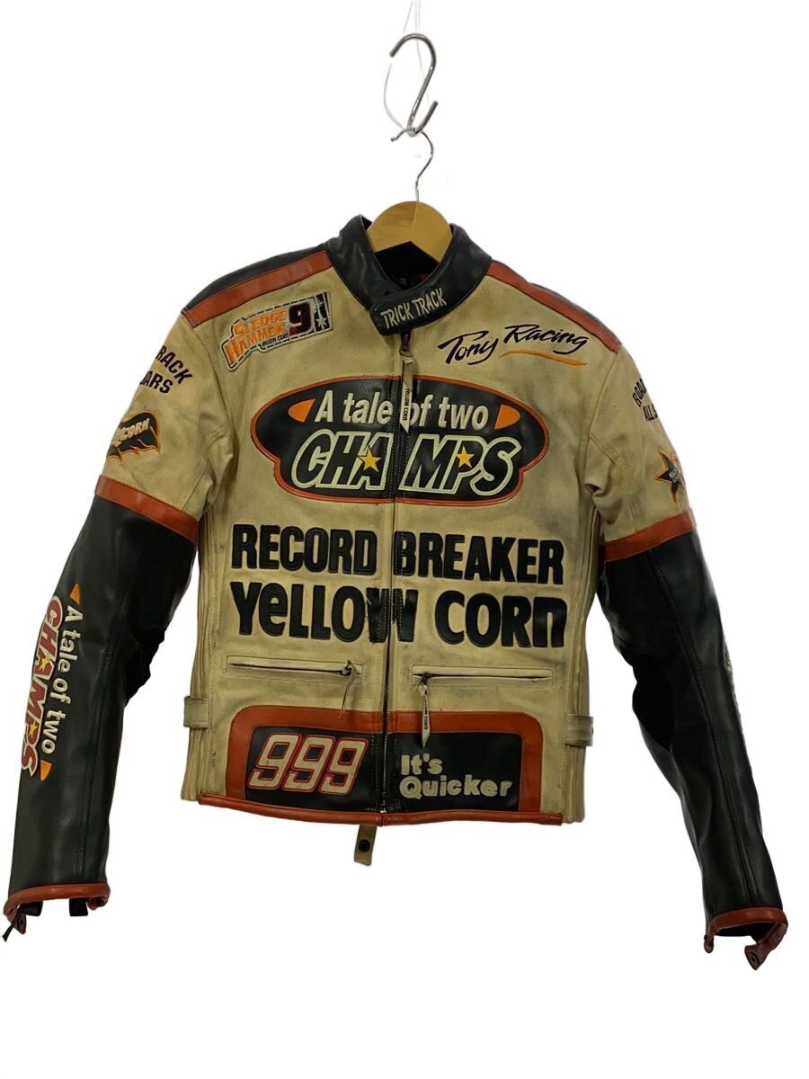 Yahoo!オークション -「イエローコーン レザー ジャケット」の落札相場