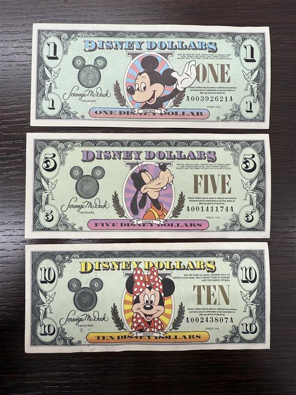 Yahoo!オークション -「ディズニードル 1ドル」(ディズニー) の落札