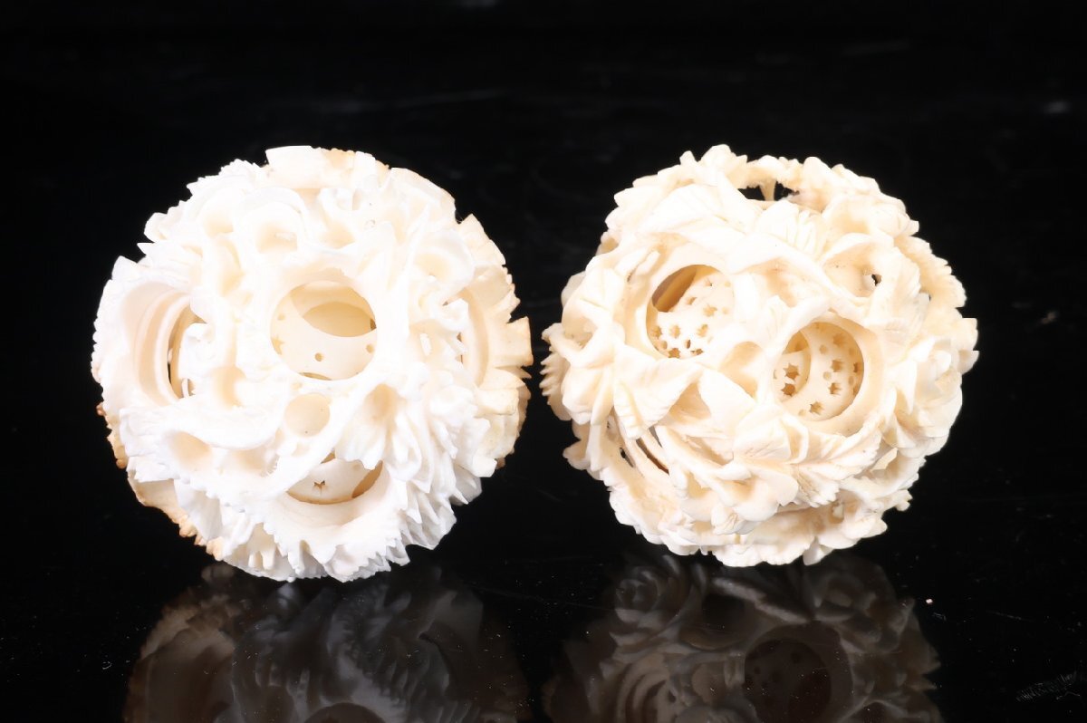 Yahoo!オークション -「象牙 天球」(東洋彫刻) (彫刻、オブジェ)の落札