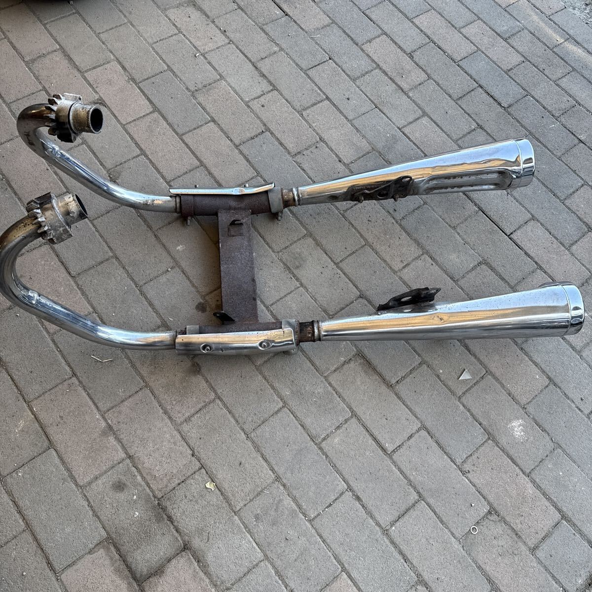 Yahoo!オークション -「ホーク バブ マフラー」(マフラー本体（純正