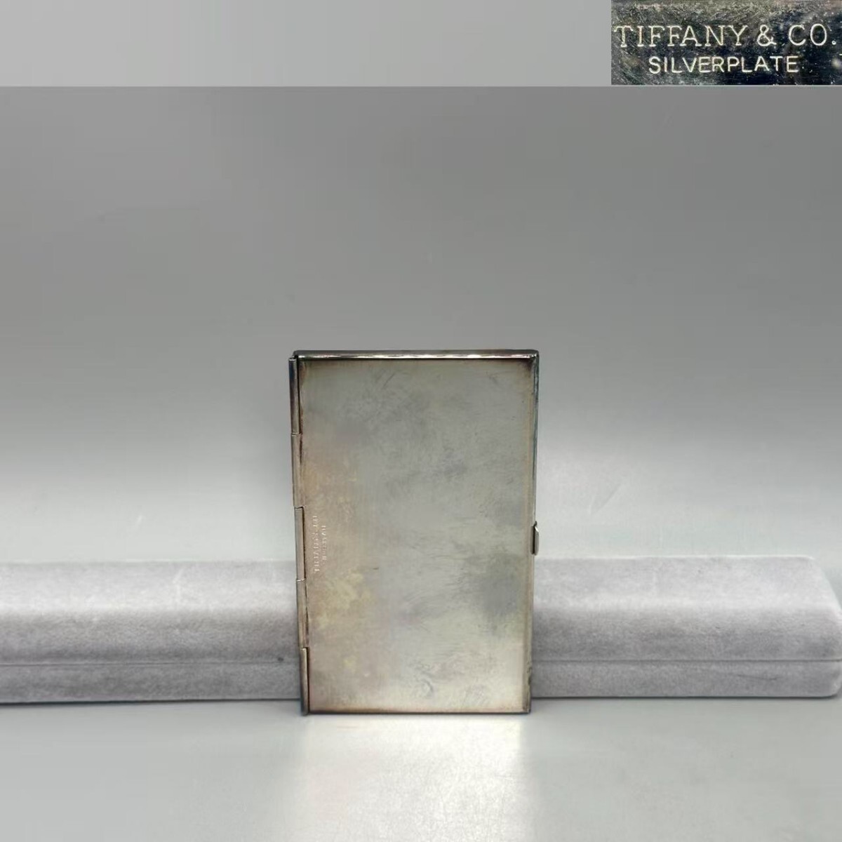 Yahoo!オークション -「tiffany co.(ティファニー) 名刺入れ シルバー