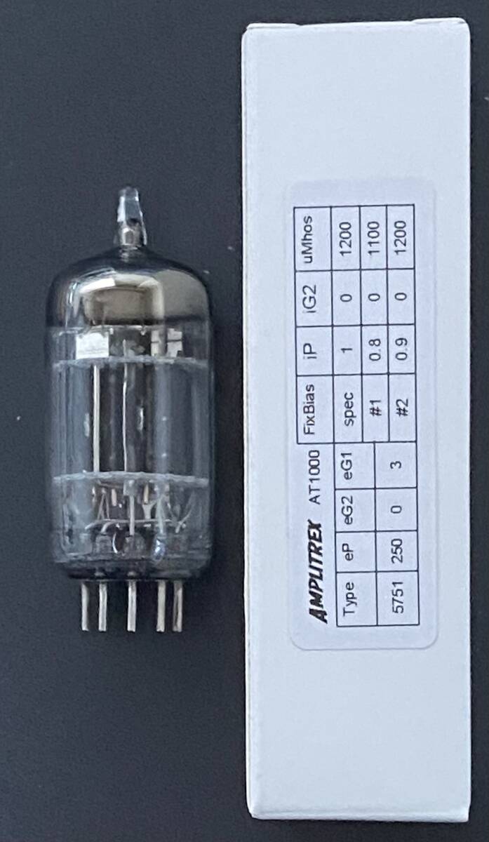 Yahoo!オークション -「ge 5751」(真空管アンプ) (アンプ)の落札相場