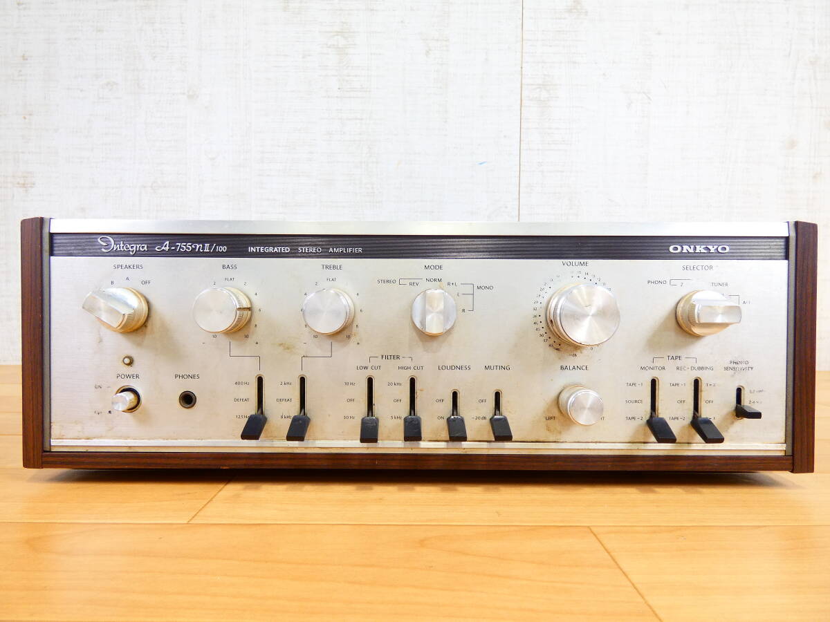 Yahoo!オークション -「onkyo integra a-755」の落札相場・落札価格