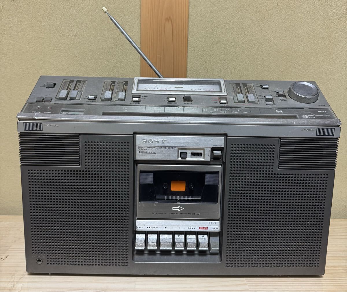 Yahoo!オークション -「sony cfs-686」の落札相場・落札価格