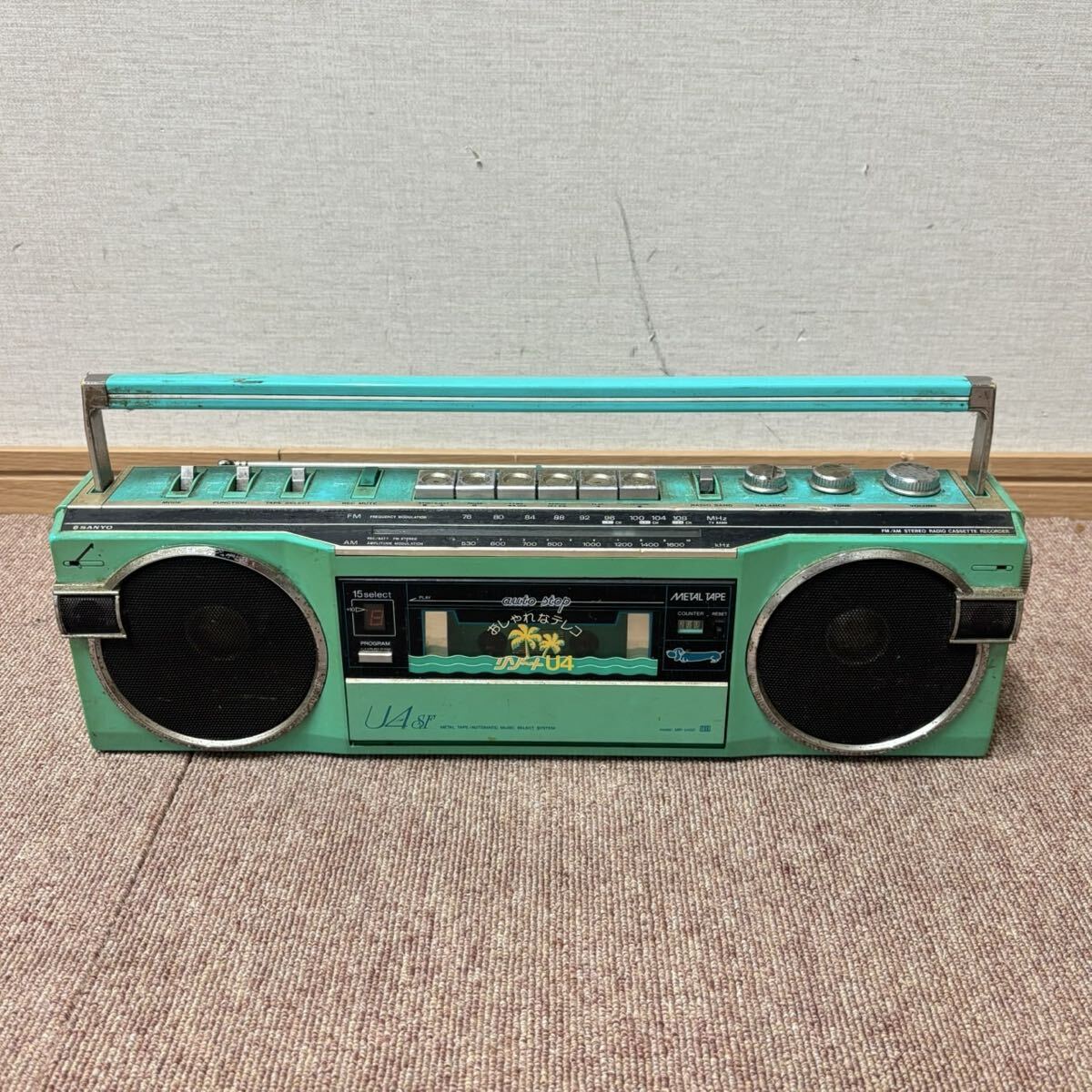 Yahoo!オークション -「sanyo u4 sf」(カセットデッキ) (オーディオ