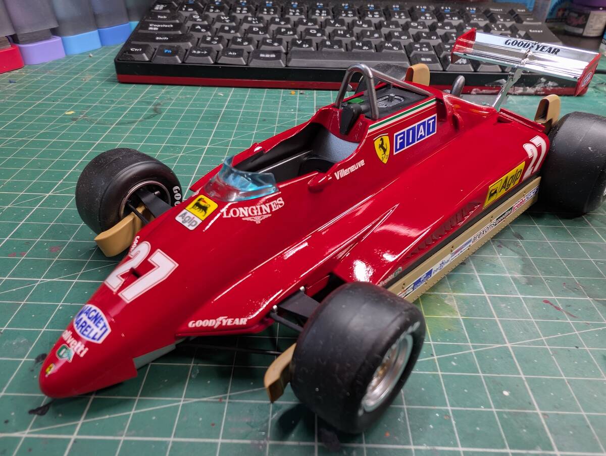 Yahoo!オークション -「フジミ 1／20 フェラーリ126c2」の落札相場