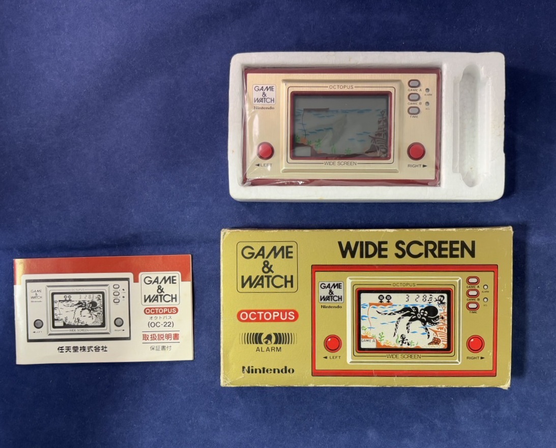 Yahoo!オークション -「ゲームウォッチオクトパス」(携帯型) (テレビ
