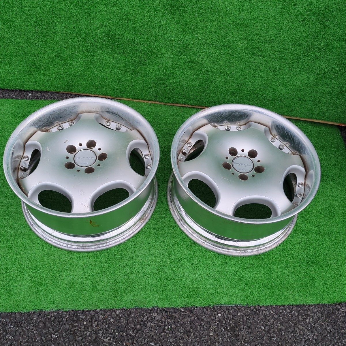 Yahoo!オークション -「ameシャレン18」(タイヤ、ホイール) の落札相場