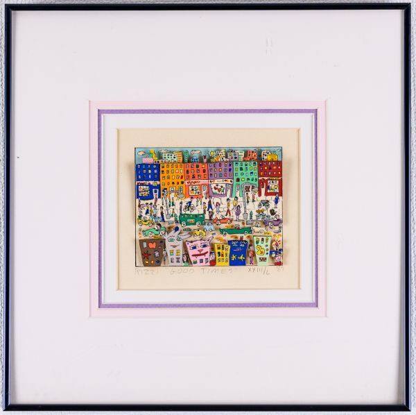 Yahoo!オークション -「ジェームスリジィ」(シルクスクリーン) (版画