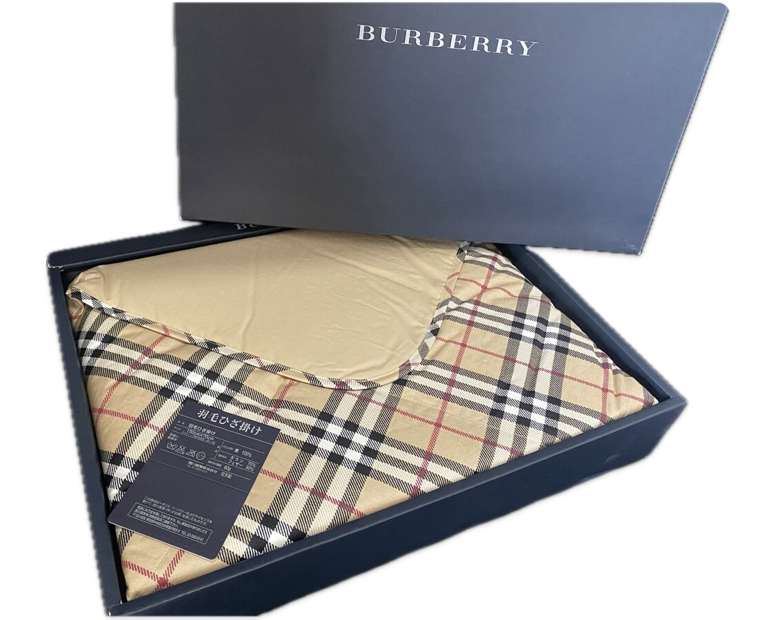 Yahoo!オークション -「バーバリー ひざ掛け 羽毛」の落札相場・落札価格