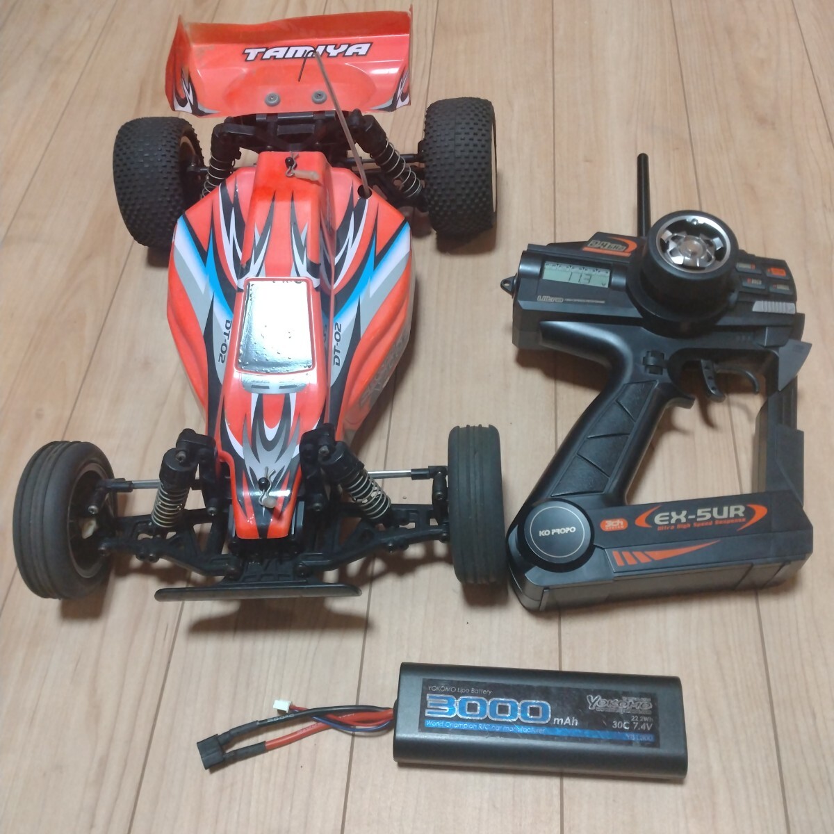 Yahoo!オークション -「タミヤdt-02」(完成品（電動）) (自動車)の落札