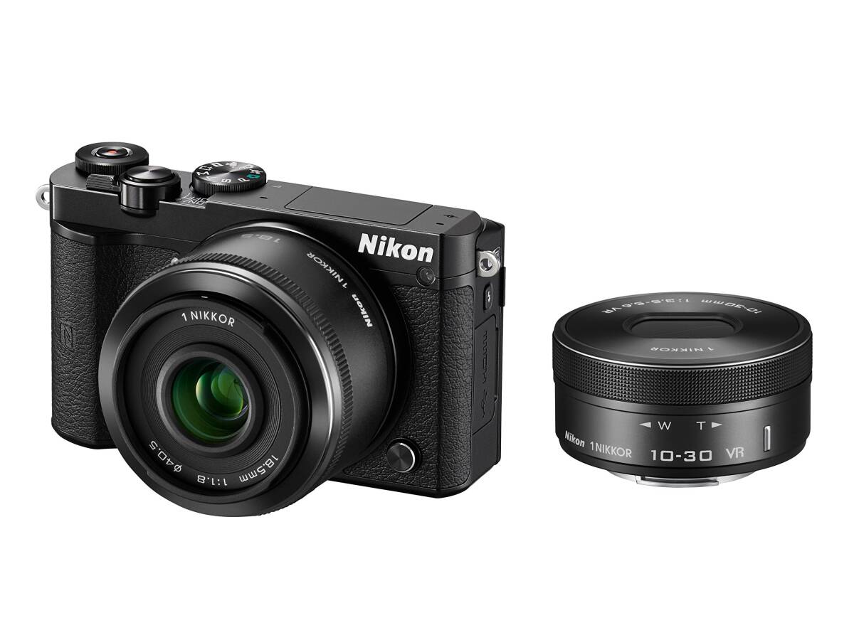 ニコン Nikon 1 J5 ダブルレンズキット [シルバー] オークション比較