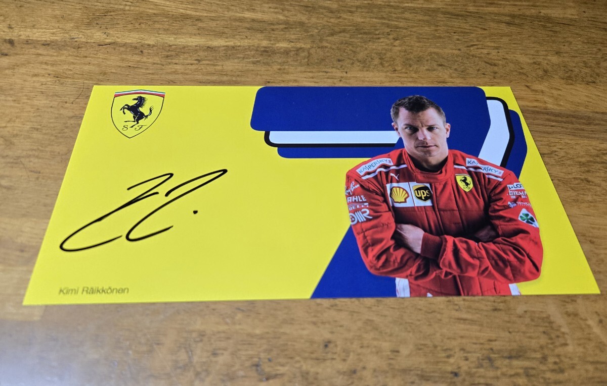 Yahoo!オークション -「ライコネン サイン」の落札相場・落札価格