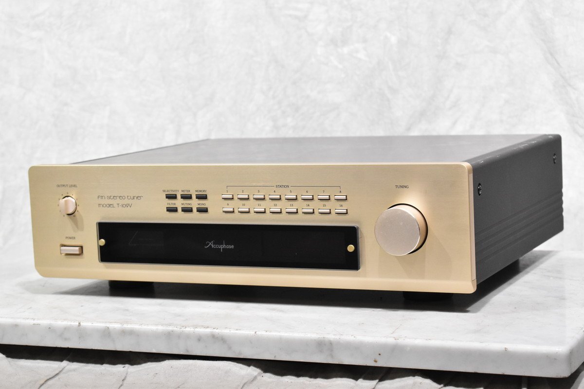Yahoo!オークション -「accuphase t-109v」の落札相場・落札価格