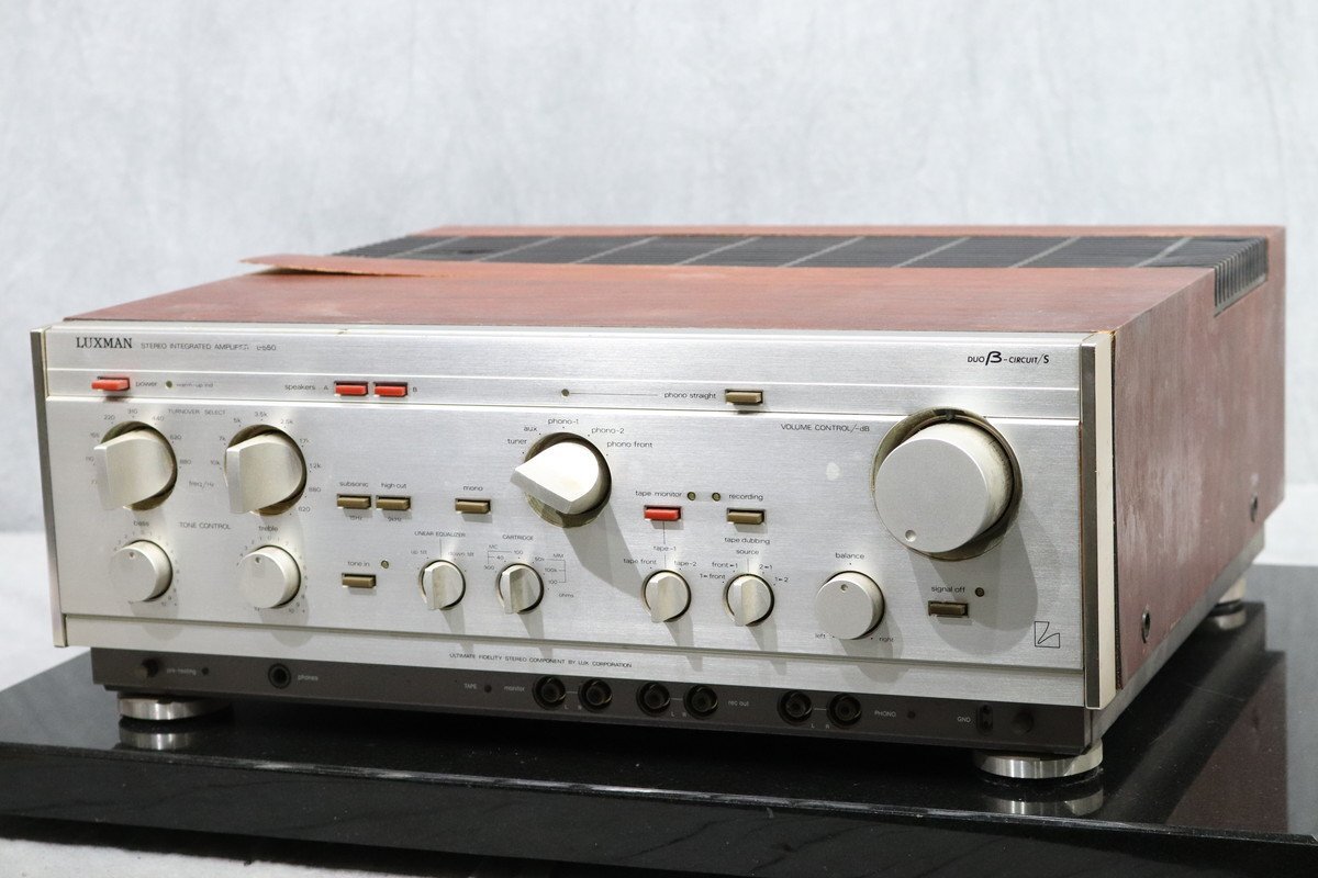 Yahoo!オークション -「luxman l-550」の落札相場・落札価格