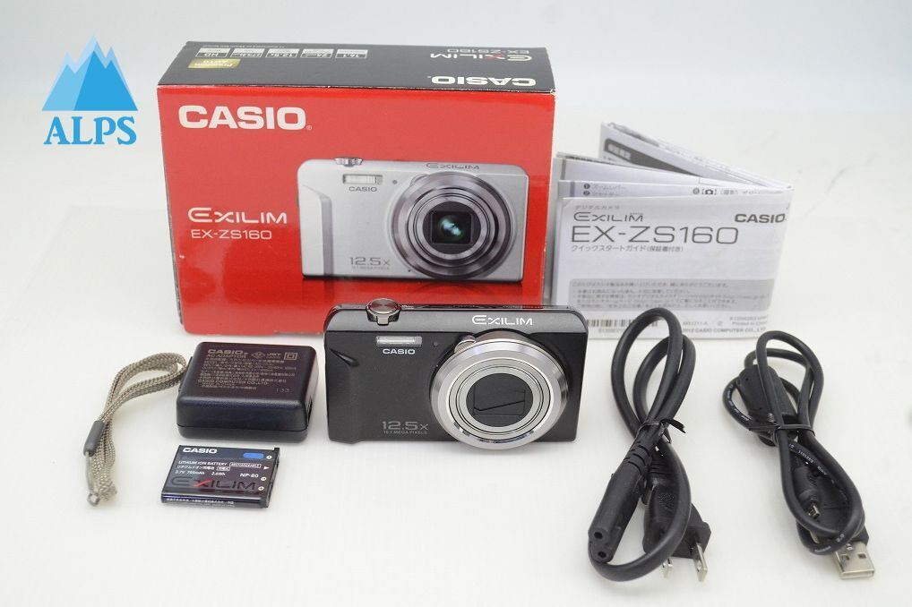 カシオ EXILIM EX-ZS160 オークション比較 - 価格.com