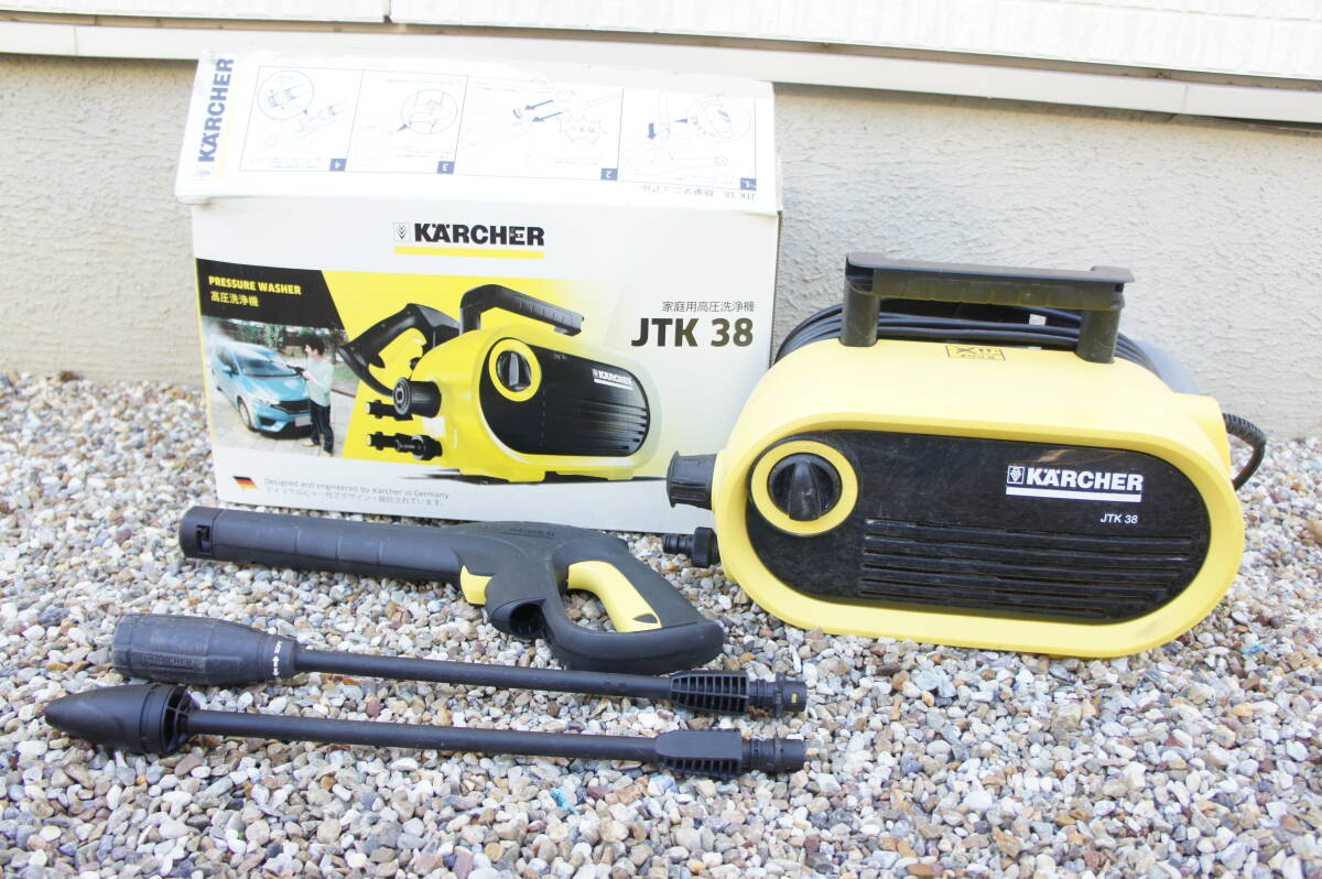 Yahoo!オークション -「家庭用高圧洗浄機 jtk38」の落札相場・落札価格