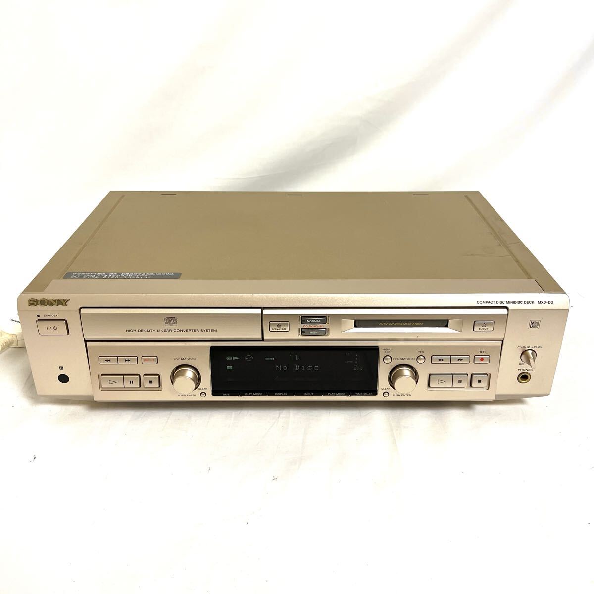Yahoo!オークション -「sony mxd-d3 cd／mdデッキ」の落札相場・落札価格