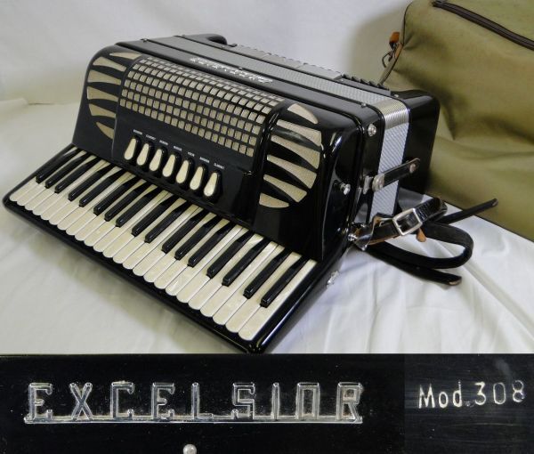 Yahoo!オークション -「excelsior 308」(アコーディオン) (鍵盤楽器)の