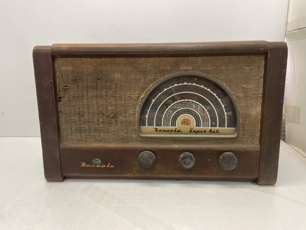 Yahoo!オークション -「ナナオラ真空管ラジオ」の落札相場・落札価格