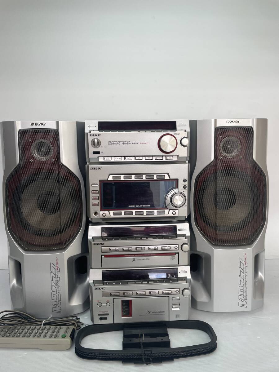 Yahoo!オークション -「sony md 777」(システムコンポ) (オーディオ