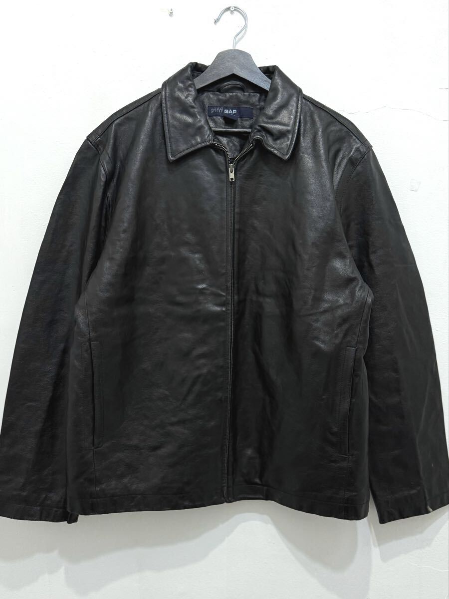 Yahoo!オークション -「gap レザー ライダース」の落札相場・落札価格