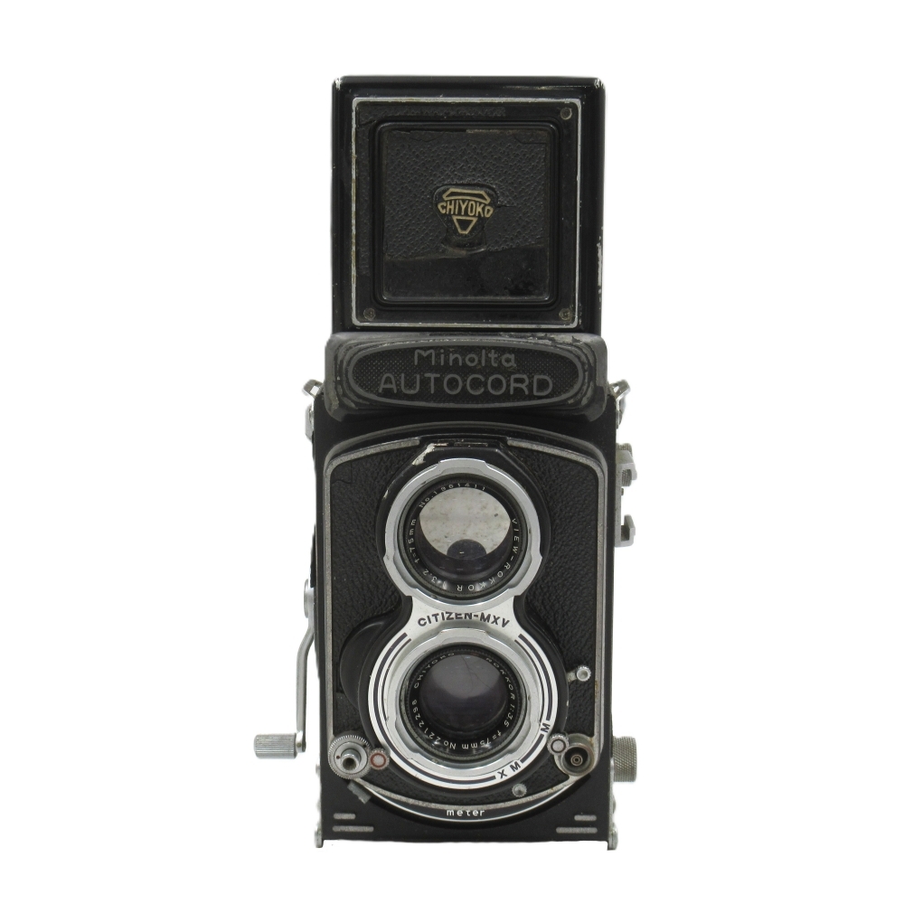 Yahoo!オークション -「minolta autocord 75mm f3.5」(二眼レフ