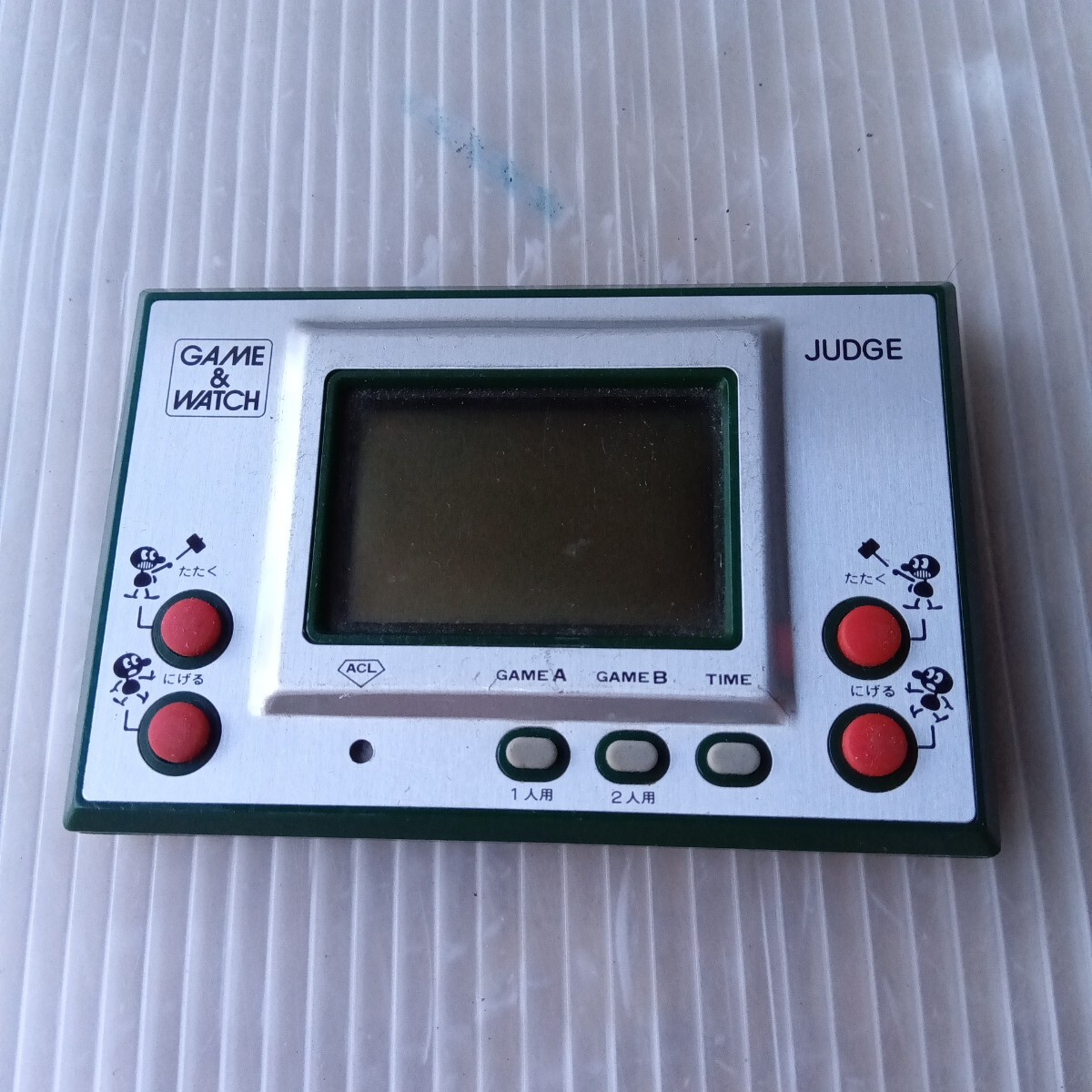 Yahoo!オークション -「ゲームウォッチ ジャッジ」(ゲームウォッチ