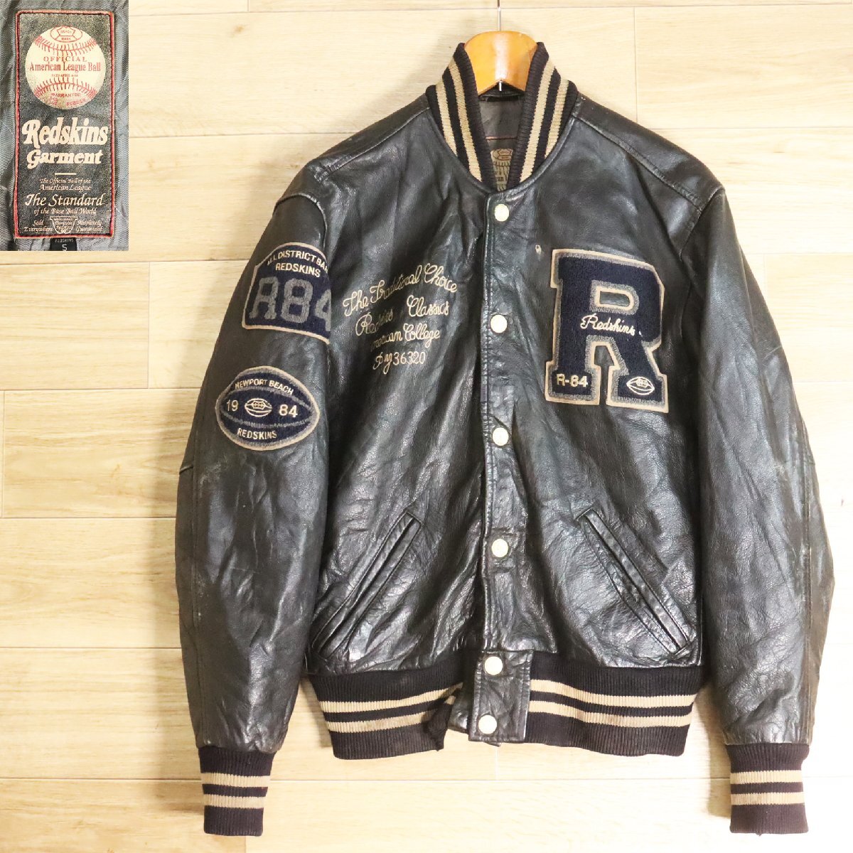 Yahoo!オークション -「レッドスキンズ」(スタジアムジャンパー