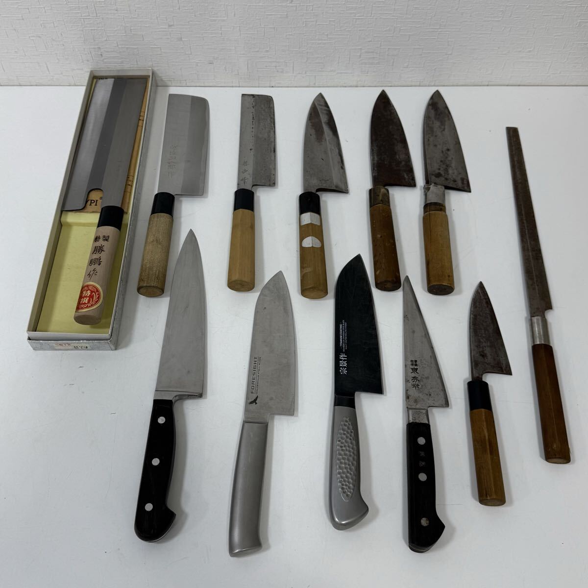 Yahoo!オークション -「堺秀岳」(セット) (包丁)の落札相場・落札価格