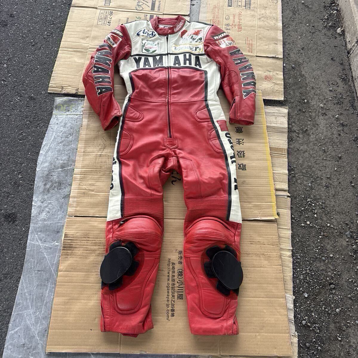 Yahoo!オークション -「yamaha ヤマハ」(革ツナギ) (バイクウエア