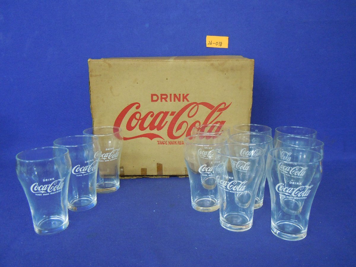 Yahoo!オークション -「コカコーラ グラス レトロ」(広告、ノベルティ