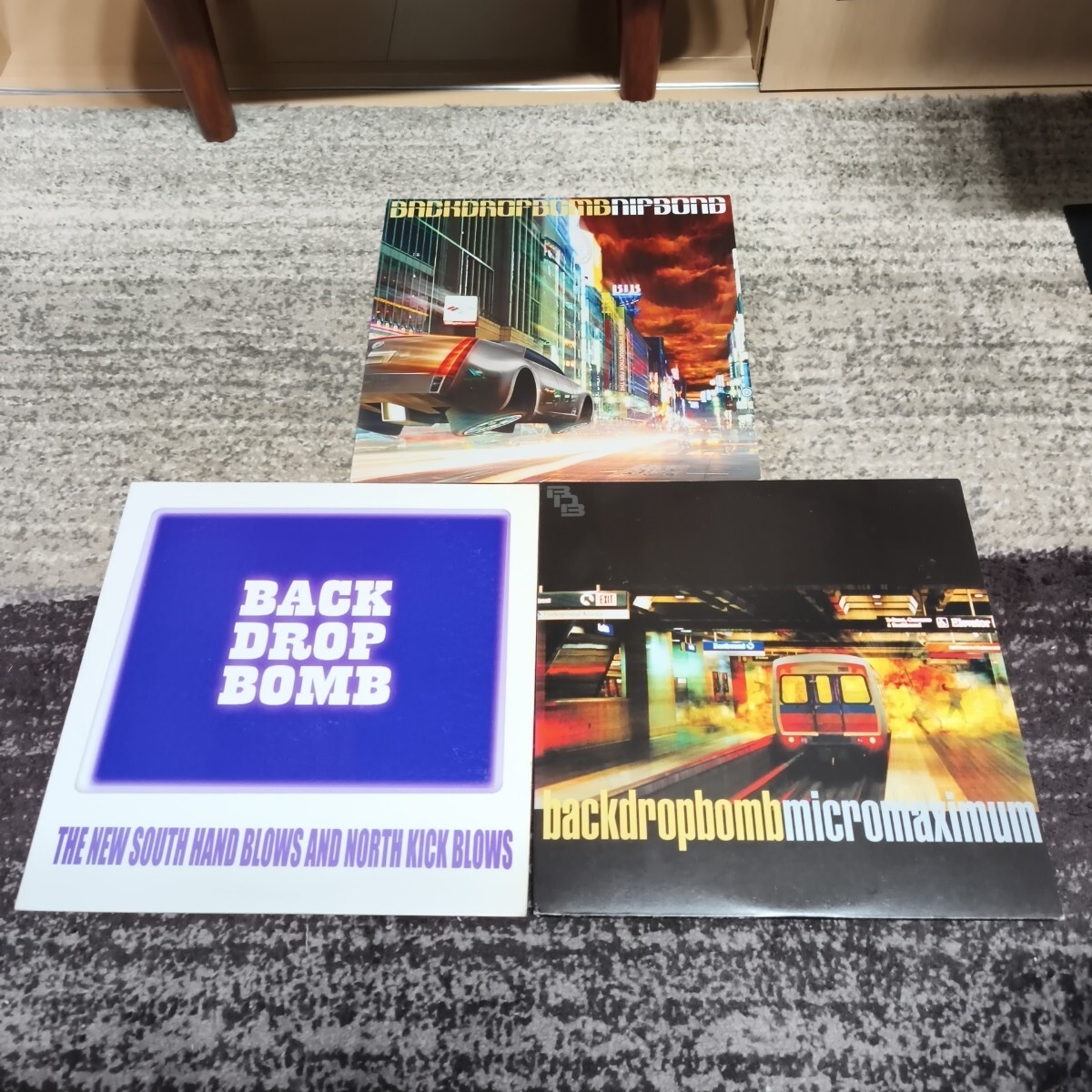Yahoo!オークション -「back drop bomb lp」(レコード) の落札相場
